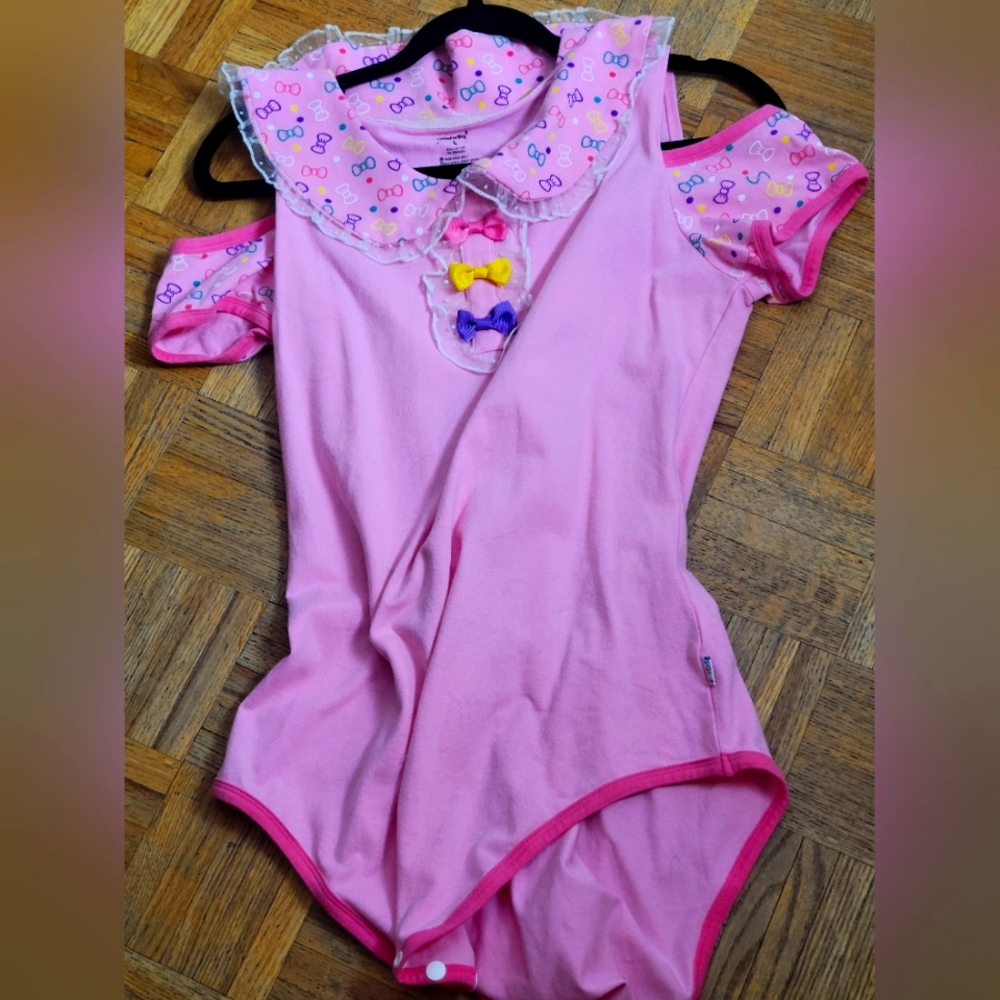 Hello kitty Little for big onesie